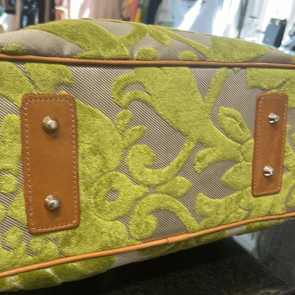 Glenda Giles, Emma Style, Handmade Green Purse - Picture 2 of 6